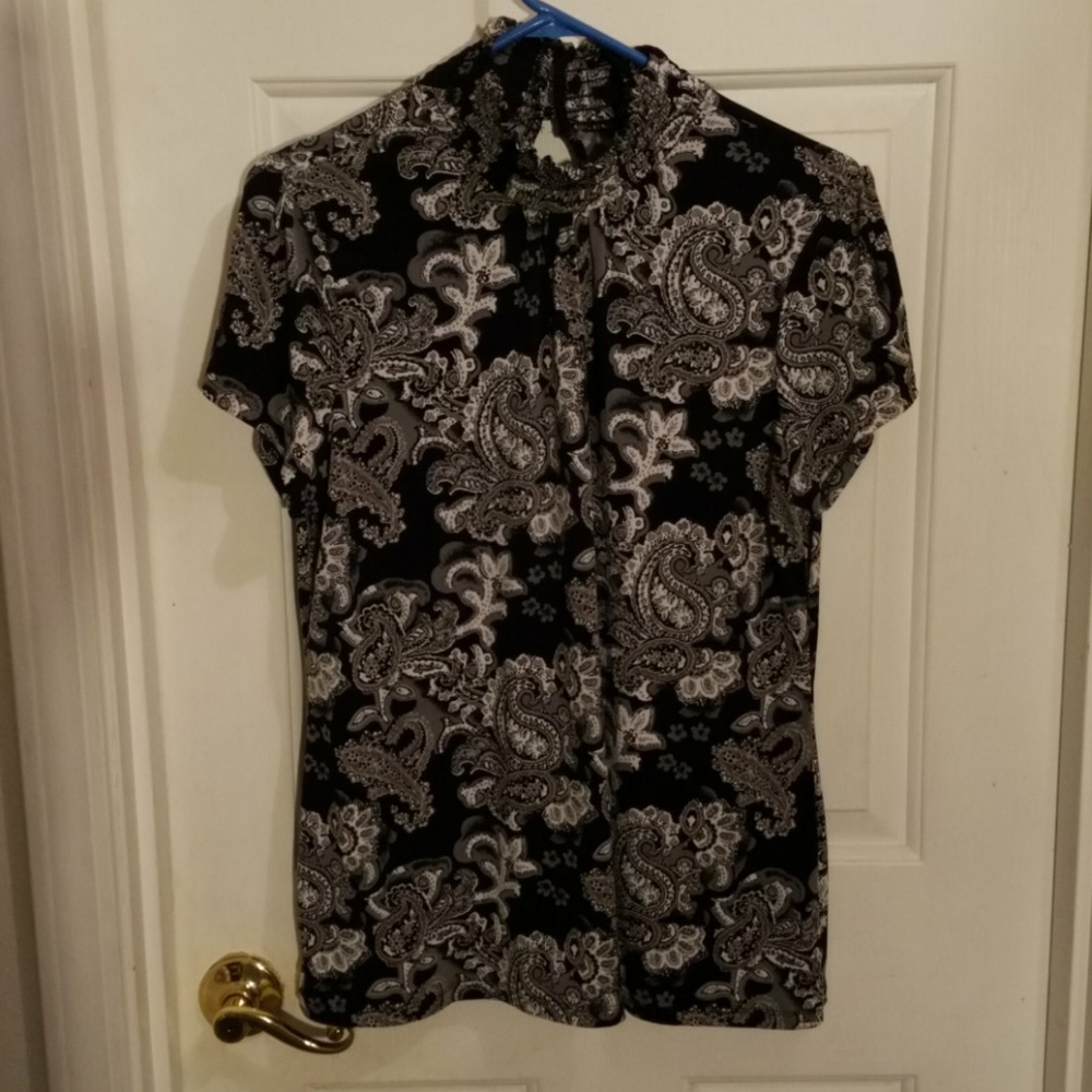 Style & Co Paisley Print Blouse